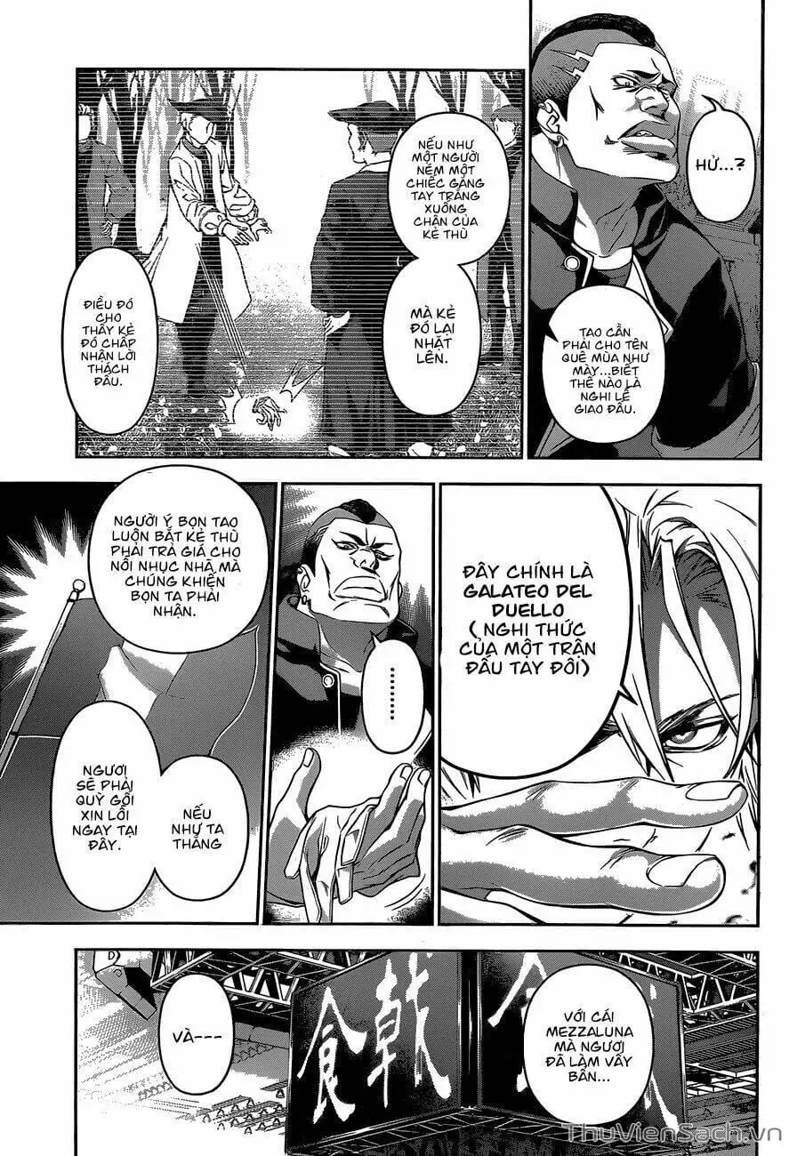 Truyện Tranh Vua Bếp Soma - Cuộc Chiến Ẩm Thực trang 7