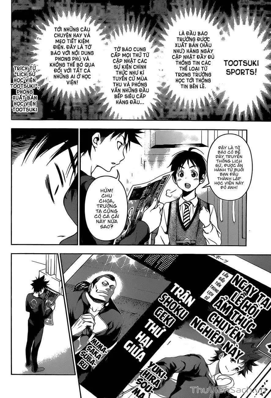 Truyện Tranh Vua Bếp Soma - Cuộc Chiến Ẩm Thực trang 7