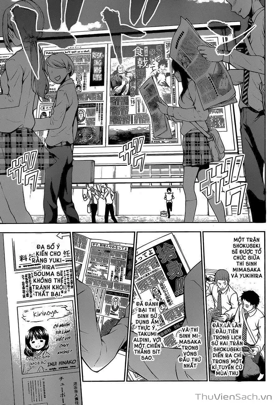 Truyện Tranh Vua Bếp Soma - Cuộc Chiến Ẩm Thực trang 7