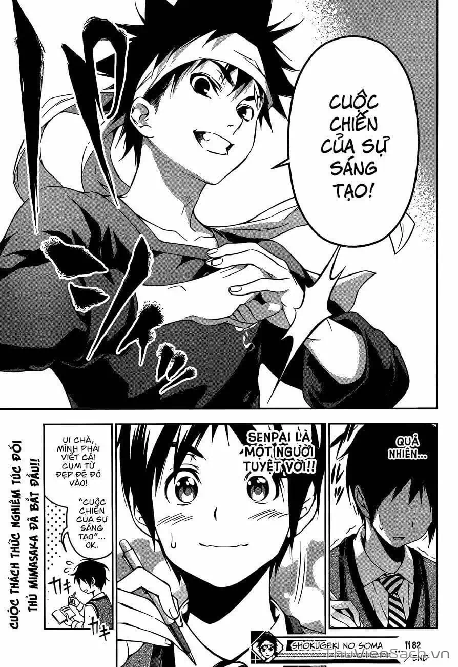 Truyện Tranh Vua Bếp Soma - Cuộc Chiến Ẩm Thực trang 7