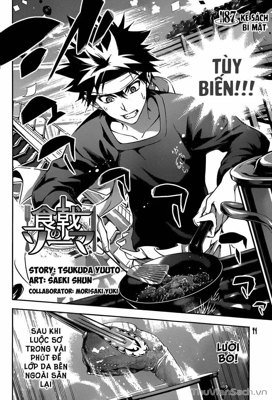 Truyện Tranh Vua Bếp Soma - Cuộc Chiến Ẩm Thực trang 7