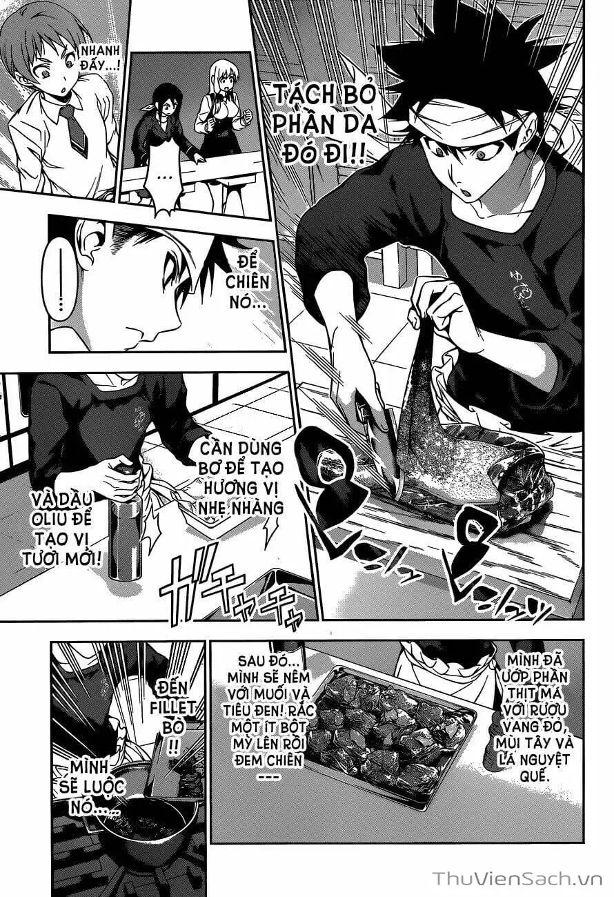 Truyện Tranh Vua Bếp Soma - Cuộc Chiến Ẩm Thực trang 7