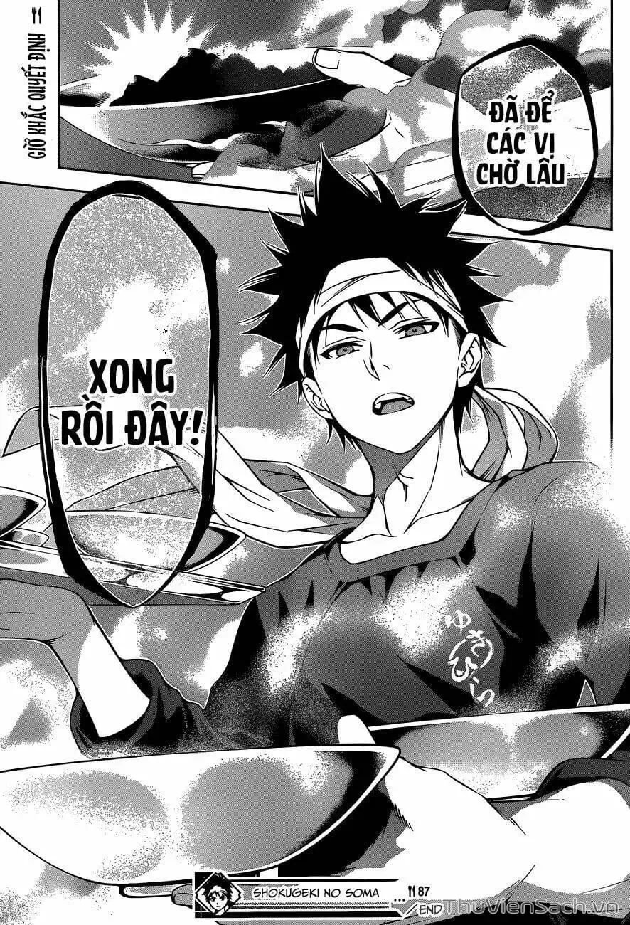 Truyện Tranh Vua Bếp Soma - Cuộc Chiến Ẩm Thực trang 7