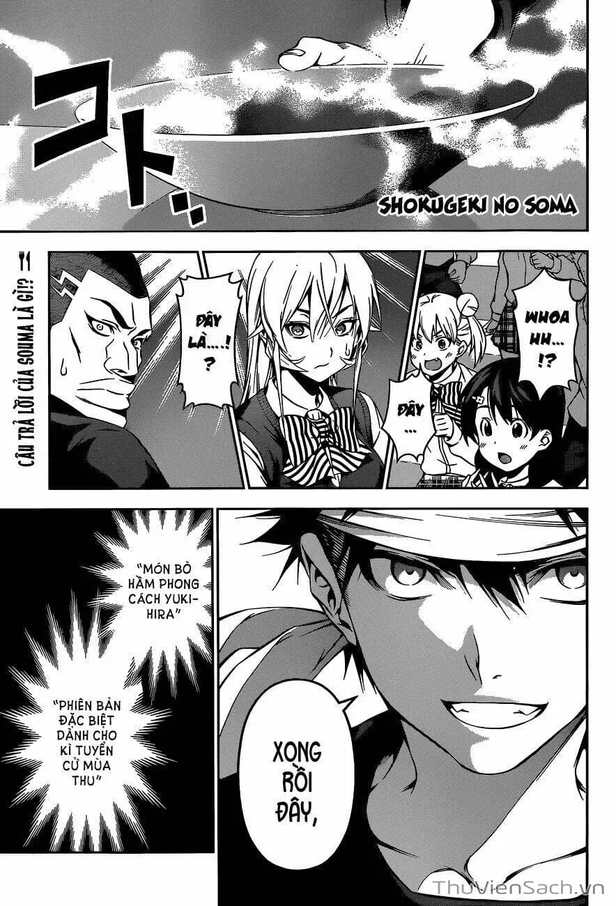 Truyện Tranh Vua Bếp Soma - Cuộc Chiến Ẩm Thực trang 7