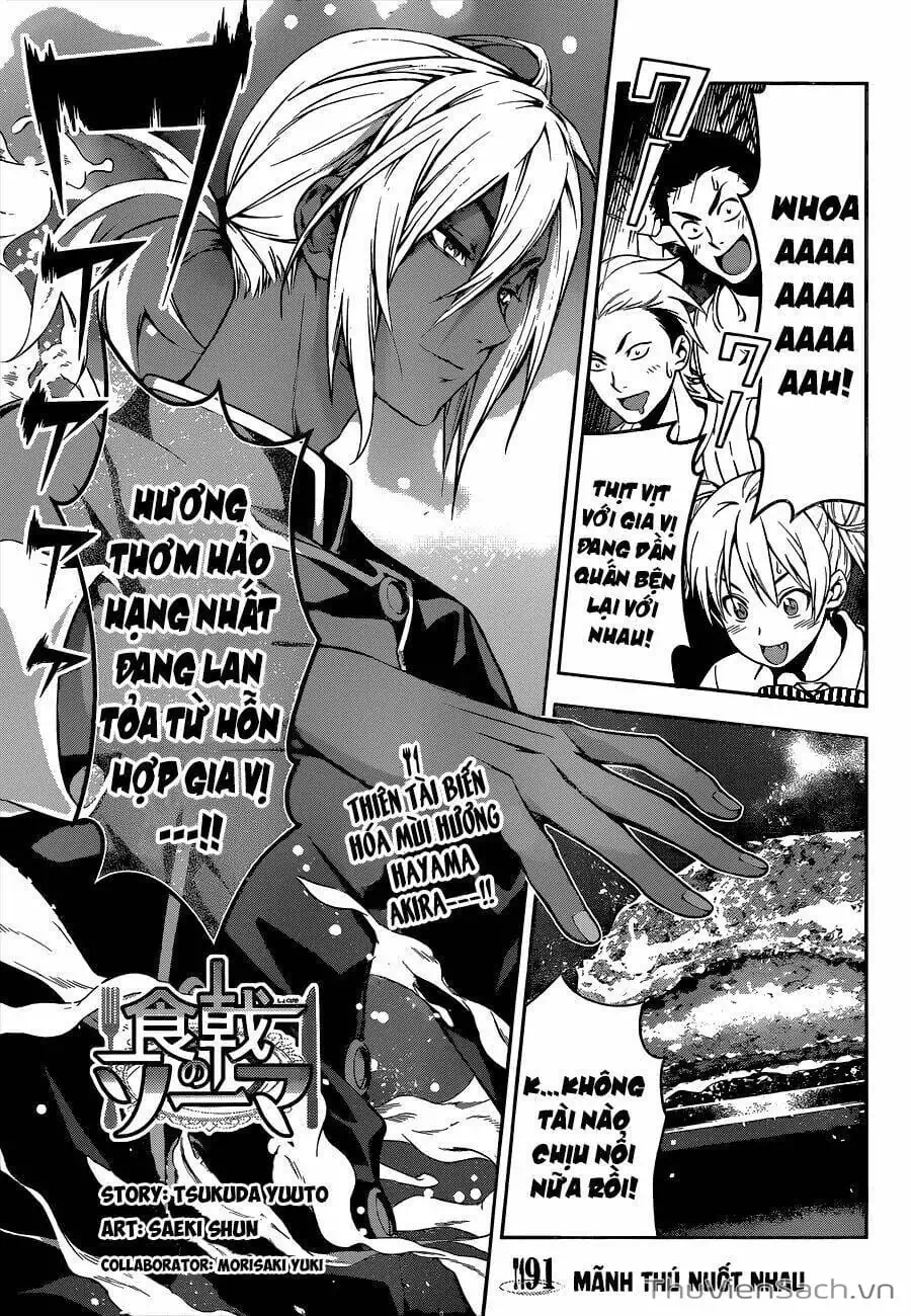 Truyện Tranh Vua Bếp Soma - Cuộc Chiến Ẩm Thực trang 7