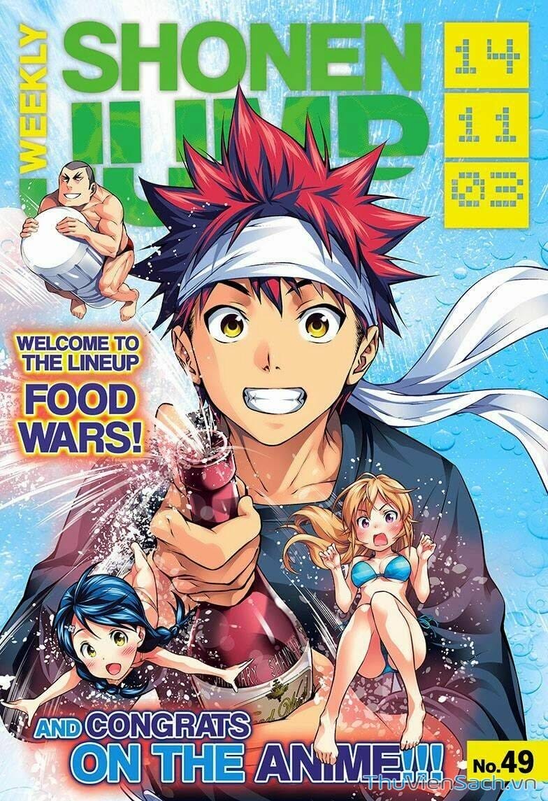 Truyện Tranh Vua Bếp Soma - Cuộc Chiến Ẩm Thực trang 7