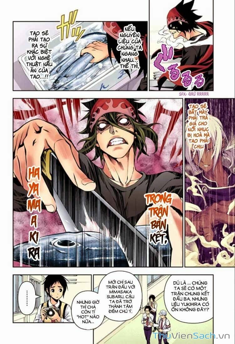 Truyện Tranh Vua Bếp Soma - Cuộc Chiến Ẩm Thực trang 7