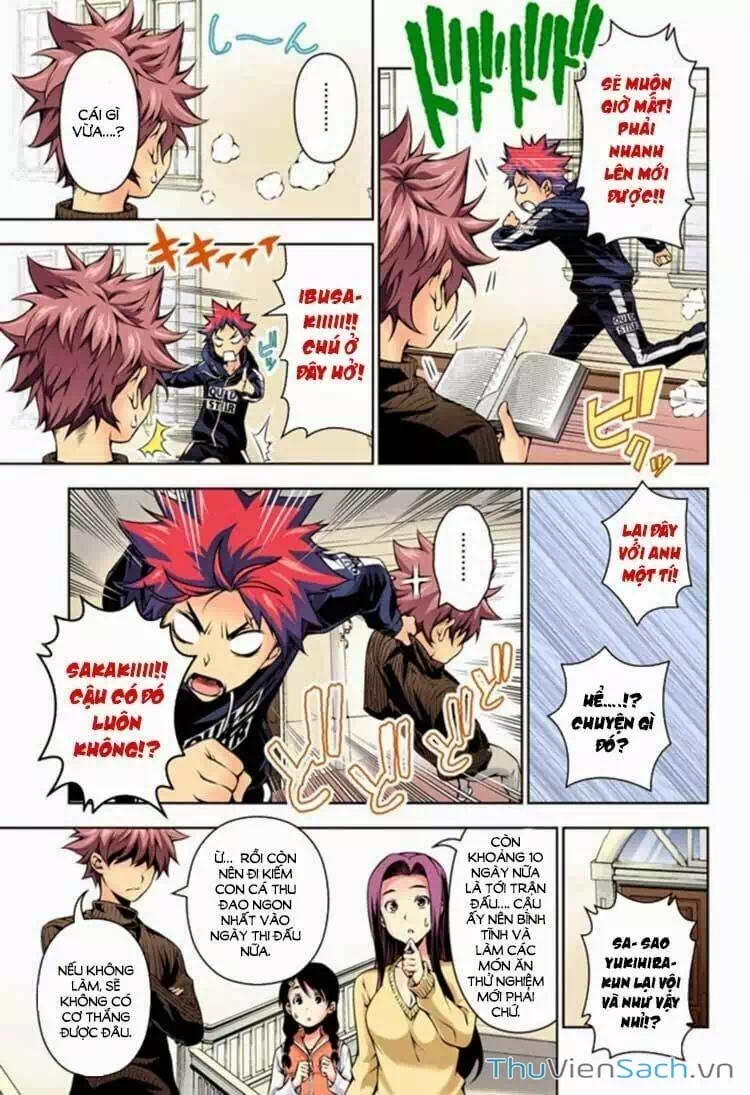 Truyện Tranh Vua Bếp Soma - Cuộc Chiến Ẩm Thực trang 7