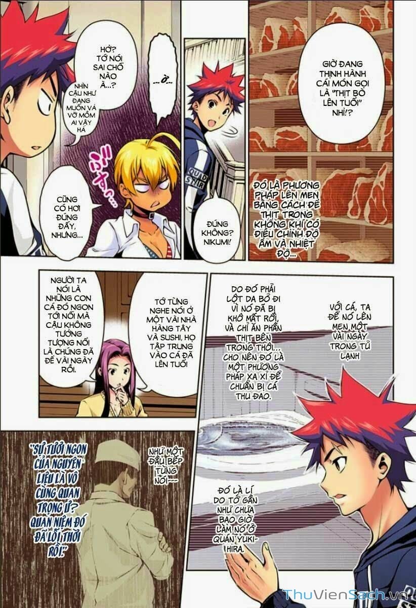Truyện Tranh Vua Bếp Soma - Cuộc Chiến Ẩm Thực trang 7