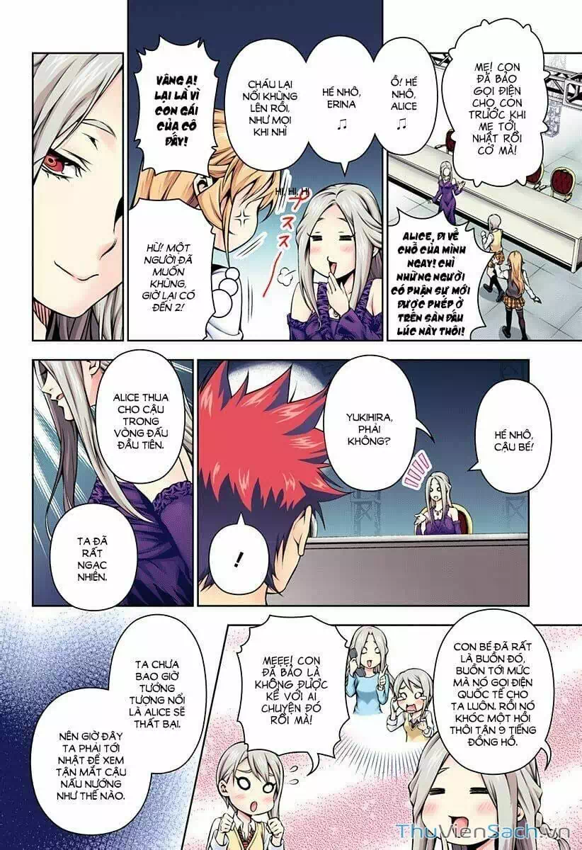 Truyện Tranh Vua Bếp Soma - Cuộc Chiến Ẩm Thực trang 7