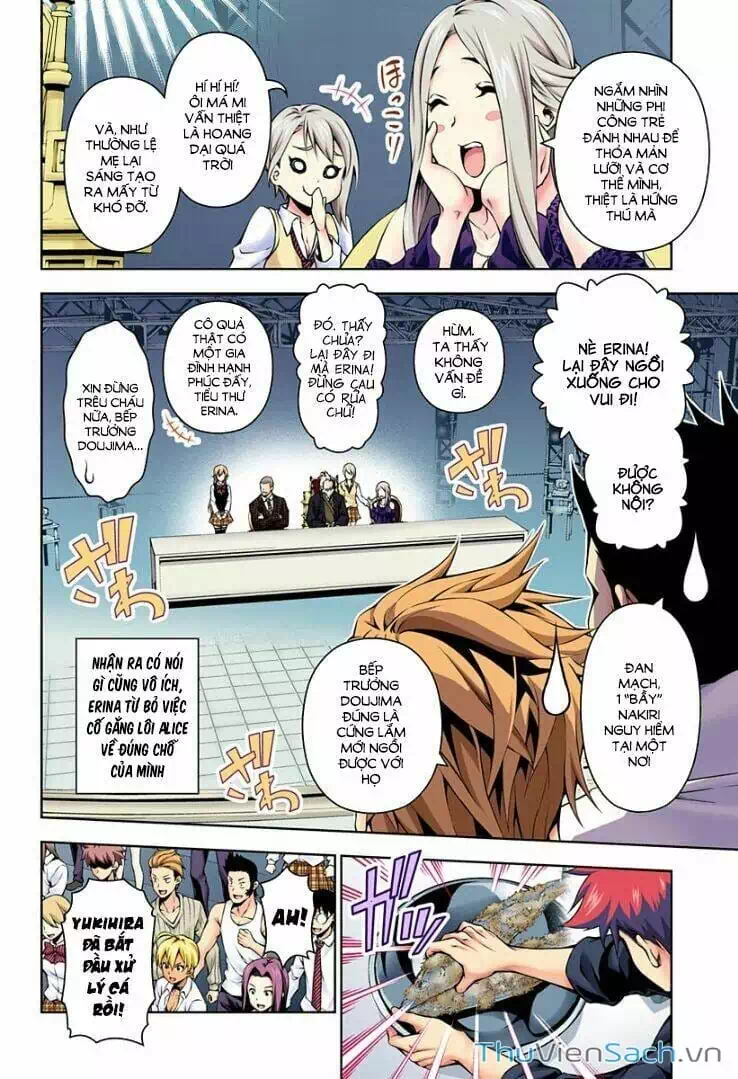 Truyện Tranh Vua Bếp Soma - Cuộc Chiến Ẩm Thực trang 7