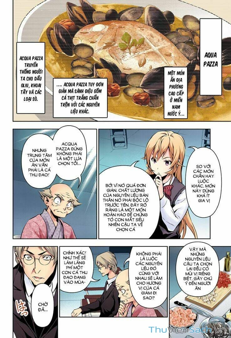 Truyện Tranh Vua Bếp Soma - Cuộc Chiến Ẩm Thực trang 7