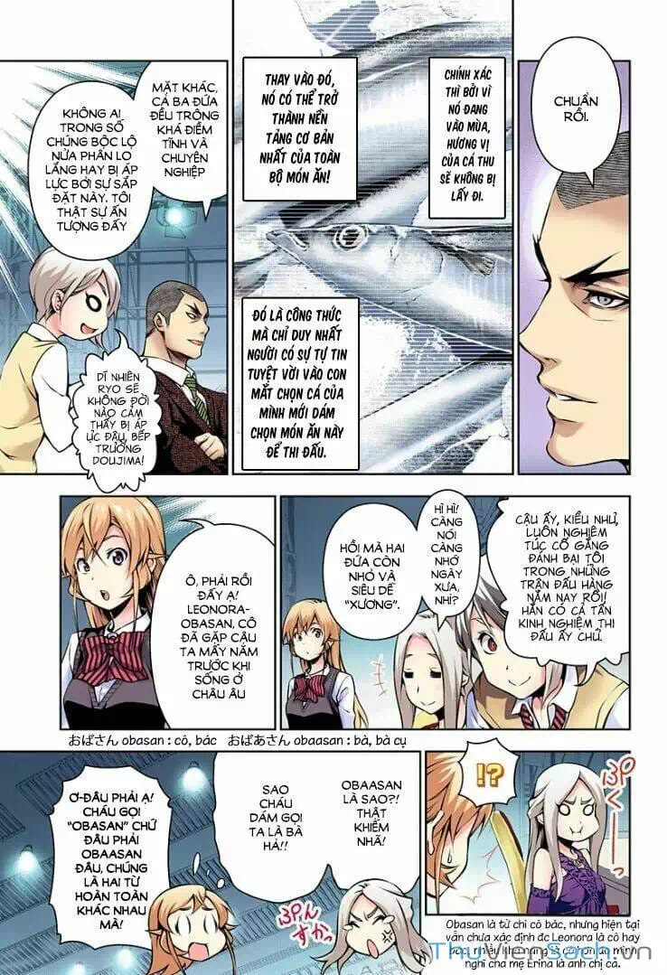 Truyện Tranh Vua Bếp Soma - Cuộc Chiến Ẩm Thực trang 7