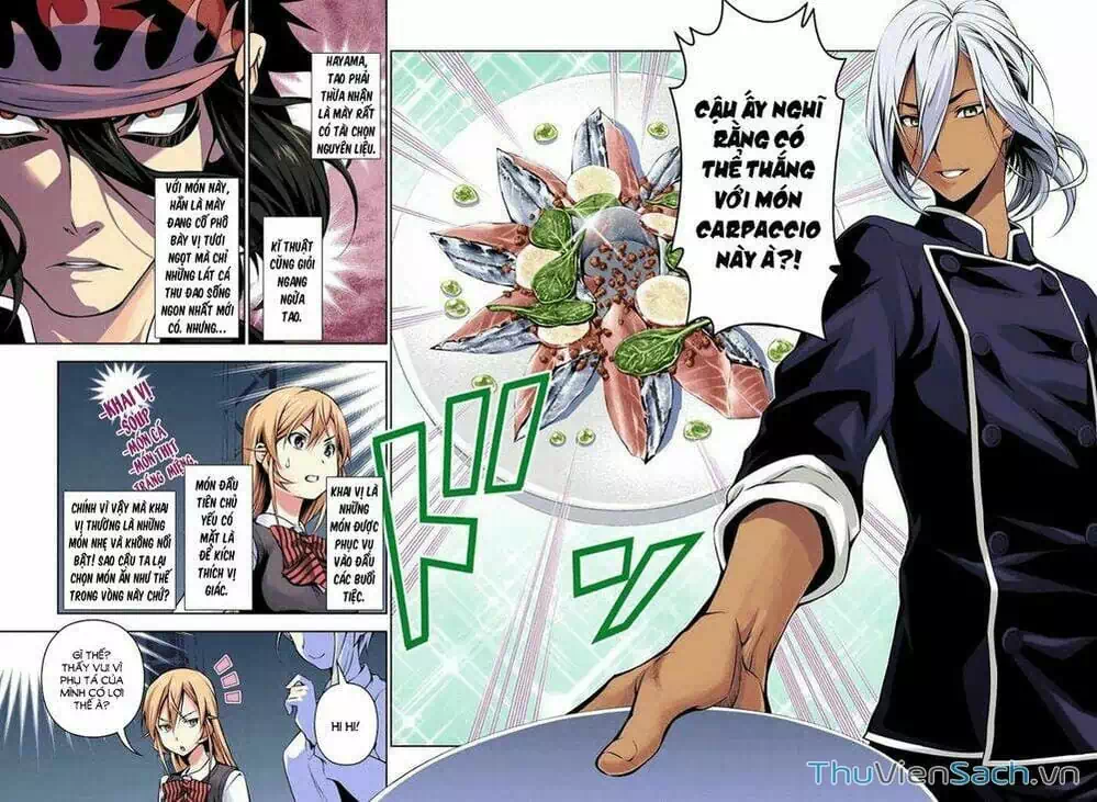 Truyện Tranh Vua Bếp Soma - Cuộc Chiến Ẩm Thực trang 7