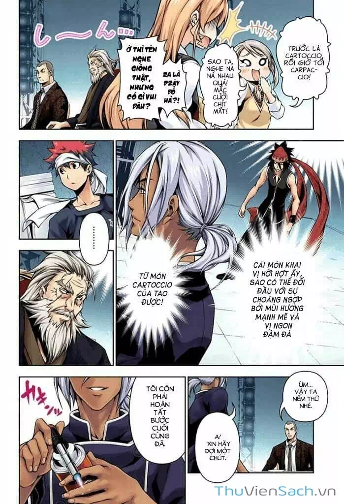 Truyện Tranh Vua Bếp Soma - Cuộc Chiến Ẩm Thực trang 7