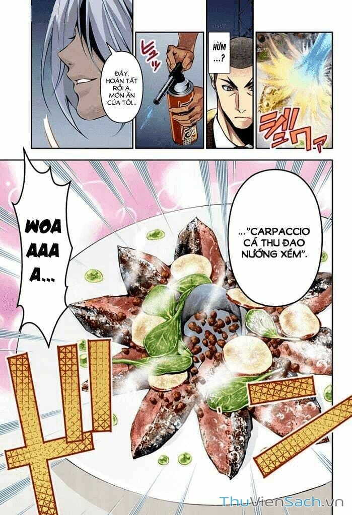 Truyện Tranh Vua Bếp Soma - Cuộc Chiến Ẩm Thực trang 7