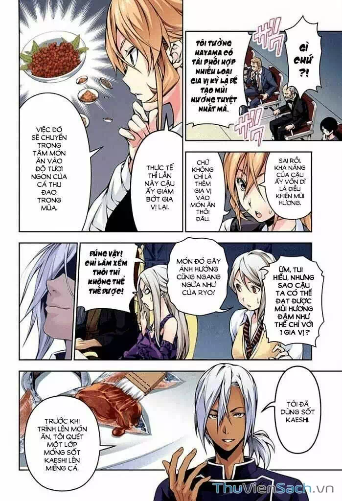 Truyện Tranh Vua Bếp Soma - Cuộc Chiến Ẩm Thực trang 7