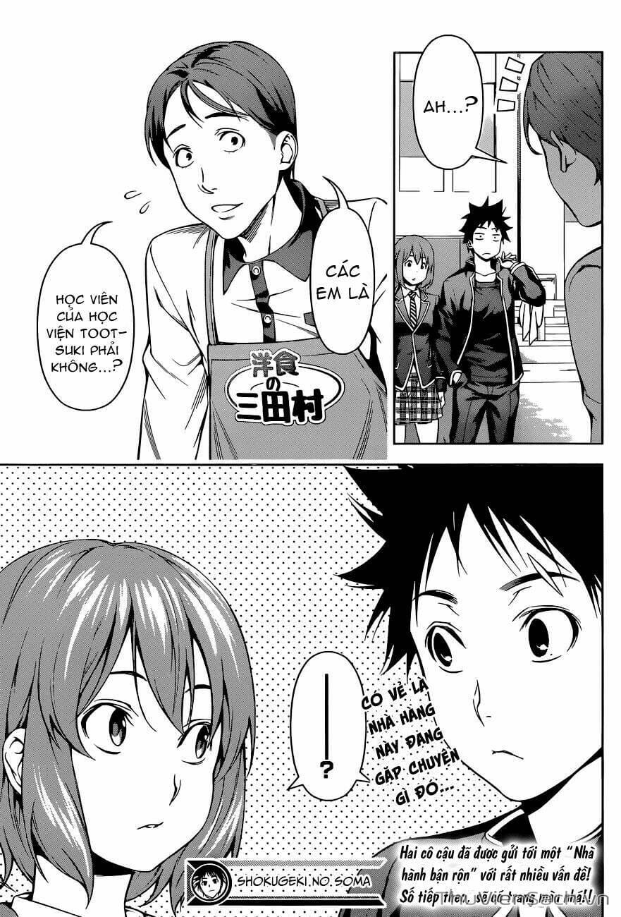 Truyện Tranh Vua Bếp Soma - Cuộc Chiến Ẩm Thực trang 7