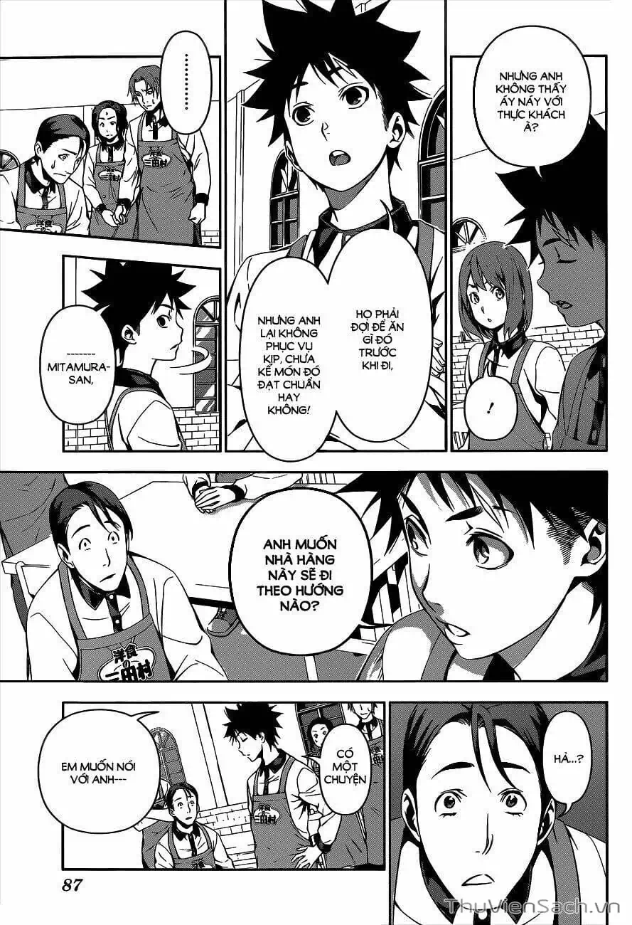 Truyện Tranh Vua Bếp Soma - Cuộc Chiến Ẩm Thực trang 7