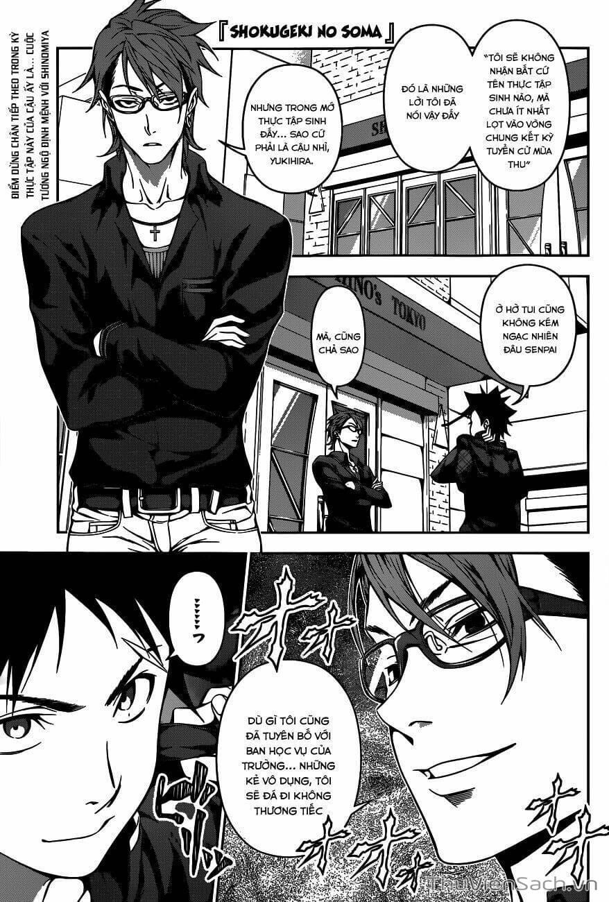 Truyện Tranh Vua Bếp Soma - Cuộc Chiến Ẩm Thực trang 7