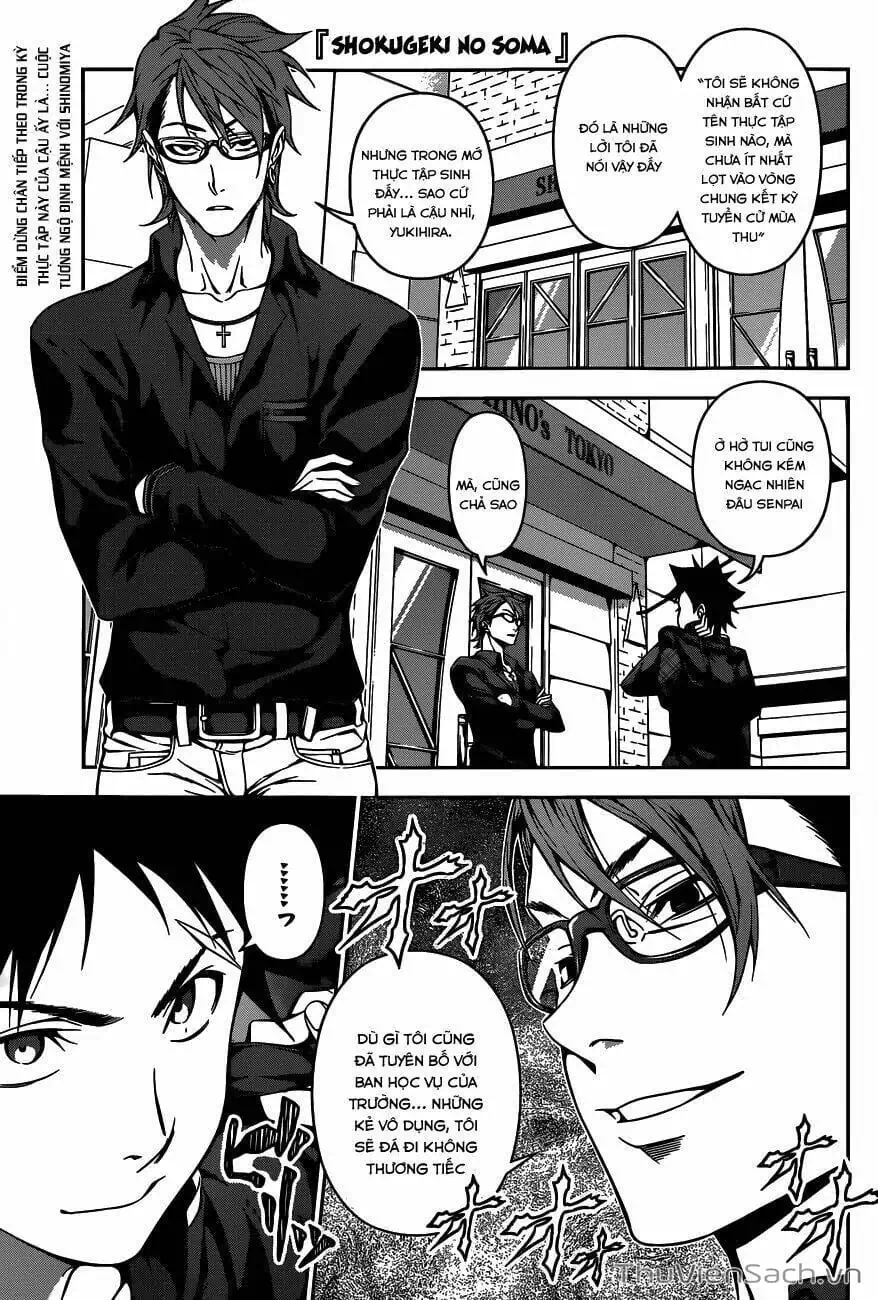 Truyện Tranh Vua Bếp Soma - Cuộc Chiến Ẩm Thực trang 7