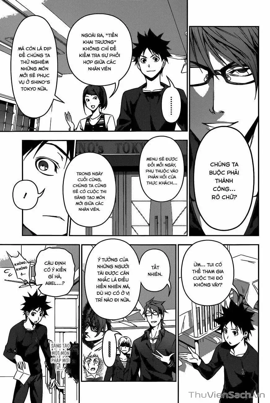 Truyện Tranh Vua Bếp Soma - Cuộc Chiến Ẩm Thực trang 7