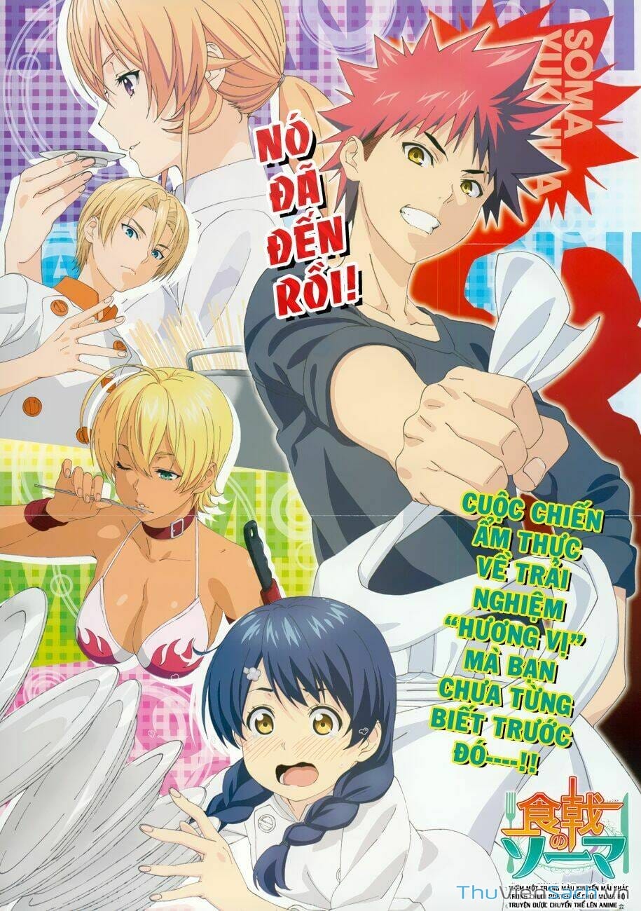 Truyện Tranh Vua Bếp Soma - Cuộc Chiến Ẩm Thực trang 7