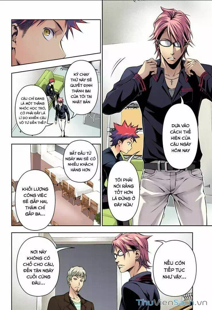 Truyện Tranh Vua Bếp Soma - Cuộc Chiến Ẩm Thực trang 7