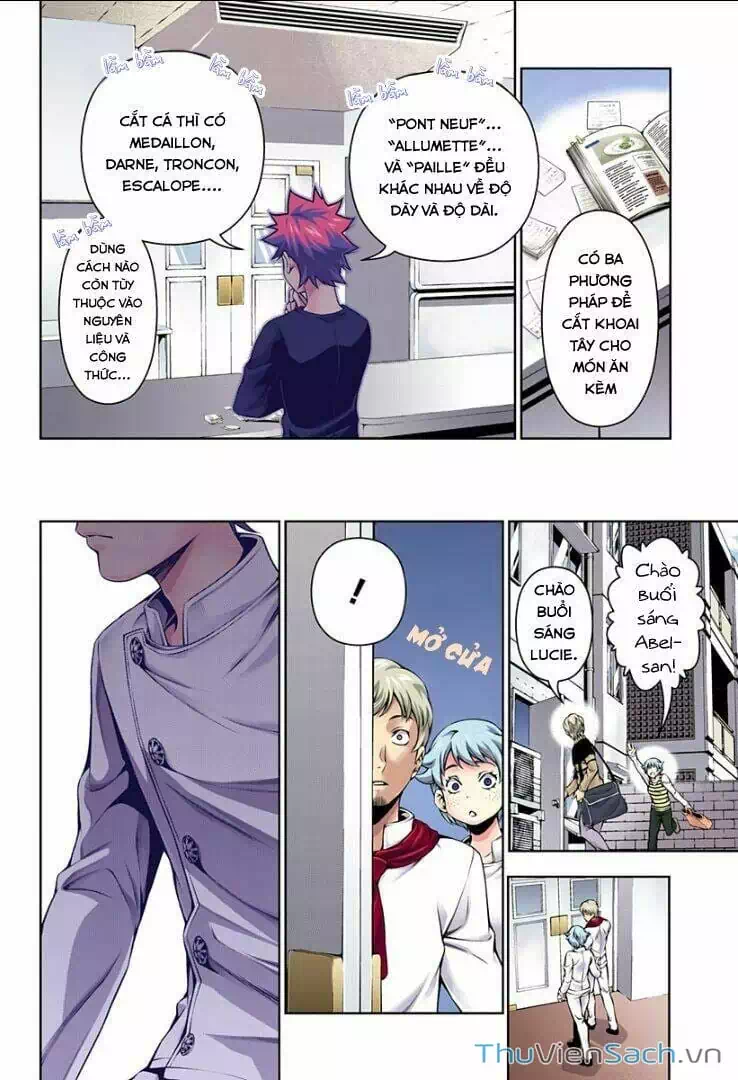 Truyện Tranh Vua Bếp Soma - Cuộc Chiến Ẩm Thực trang 7