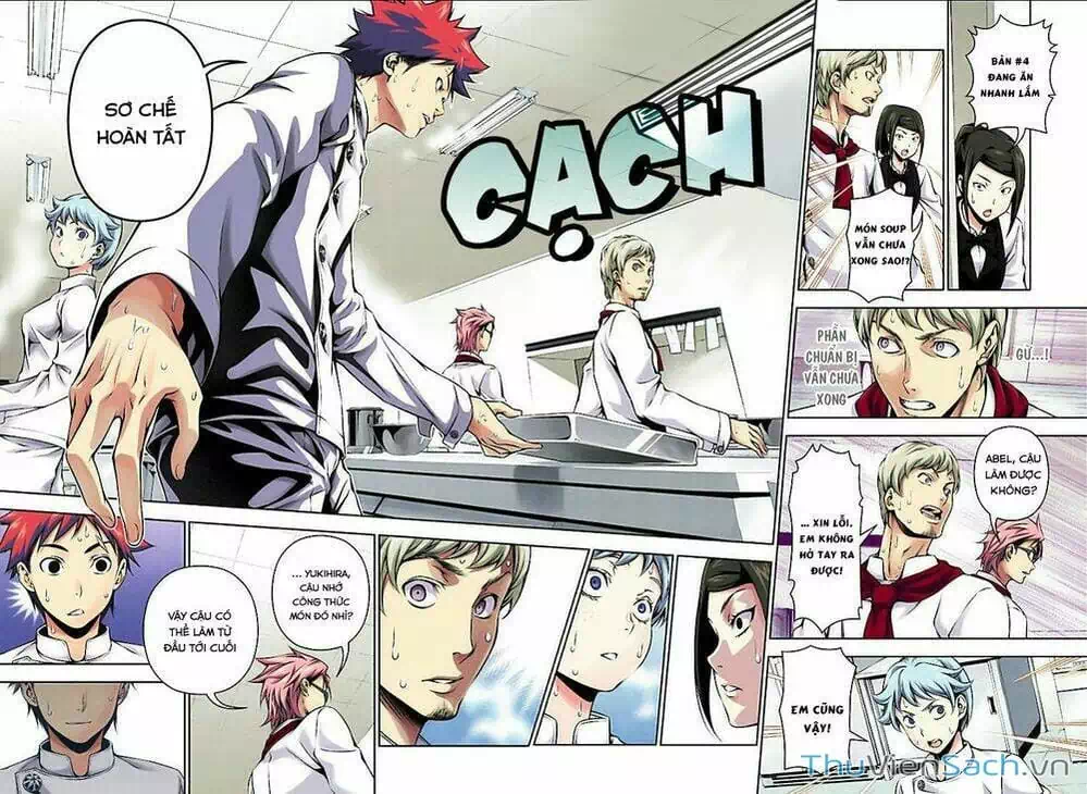 Truyện Tranh Vua Bếp Soma - Cuộc Chiến Ẩm Thực trang 7