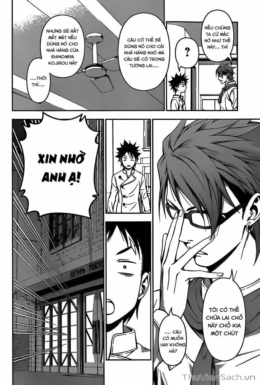 Truyện Tranh Vua Bếp Soma - Cuộc Chiến Ẩm Thực trang 7