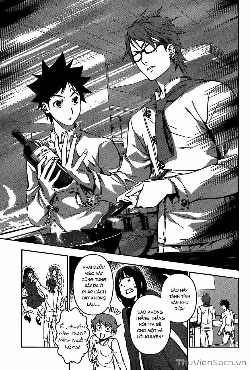 Truyện Tranh Vua Bếp Soma - Cuộc Chiến Ẩm Thực trang 7