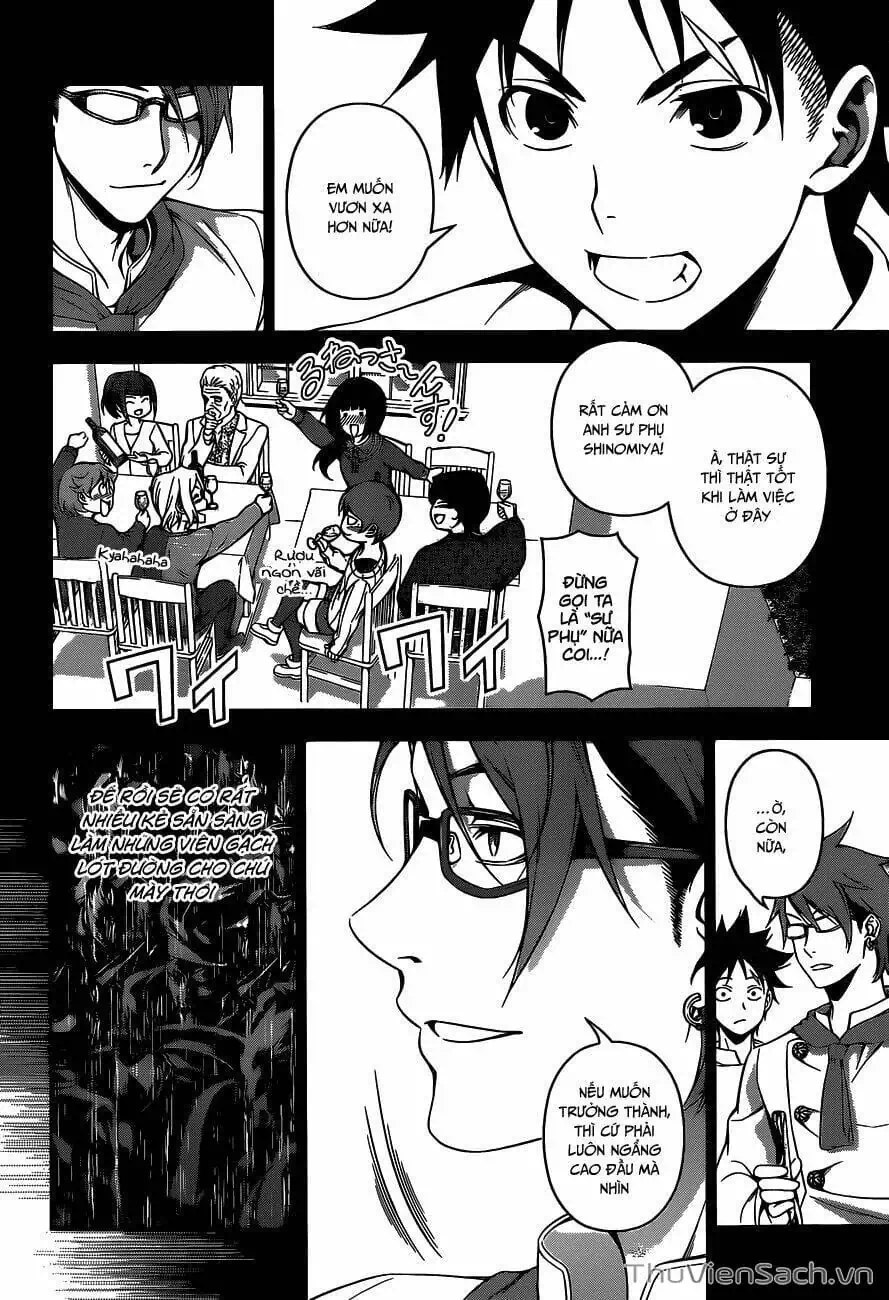 Truyện Tranh Vua Bếp Soma - Cuộc Chiến Ẩm Thực trang 7