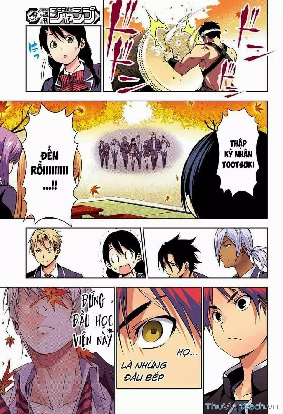 Truyện Tranh Vua Bếp Soma - Cuộc Chiến Ẩm Thực trang 7