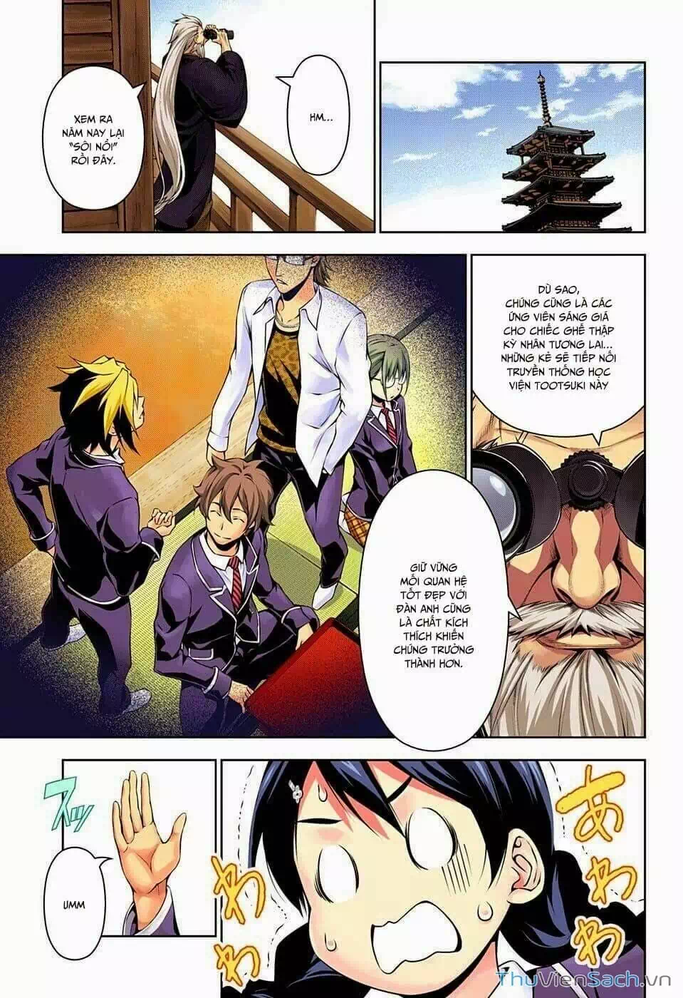 Truyện Tranh Vua Bếp Soma - Cuộc Chiến Ẩm Thực trang 7