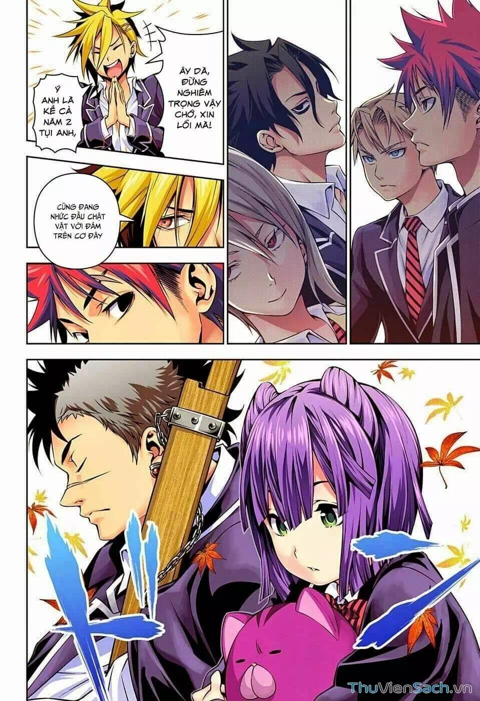 Truyện Tranh Vua Bếp Soma - Cuộc Chiến Ẩm Thực trang 7