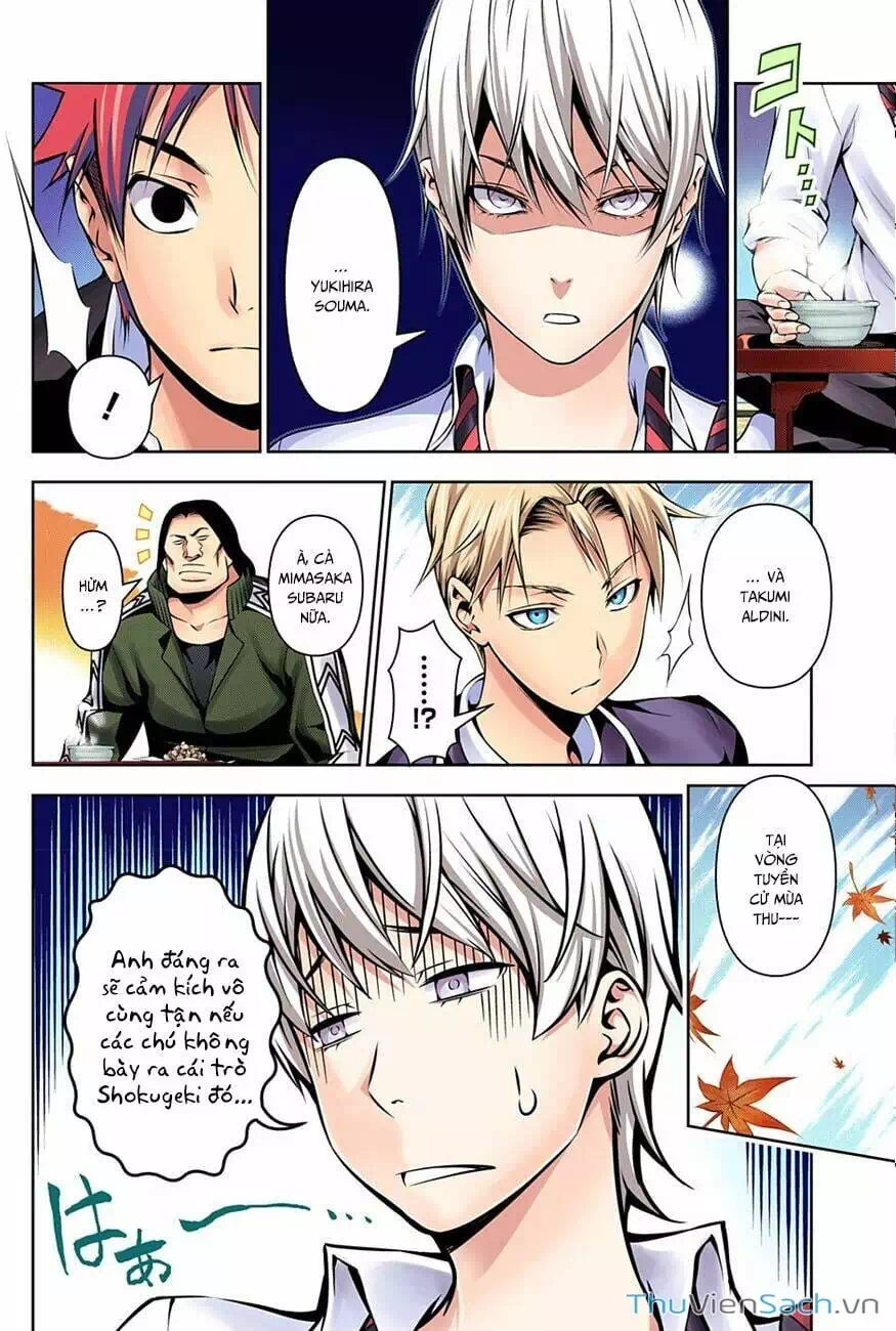 Truyện Tranh Vua Bếp Soma - Cuộc Chiến Ẩm Thực trang 7