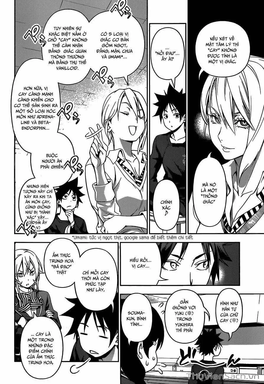 Truyện Tranh Vua Bếp Soma - Cuộc Chiến Ẩm Thực trang 7
