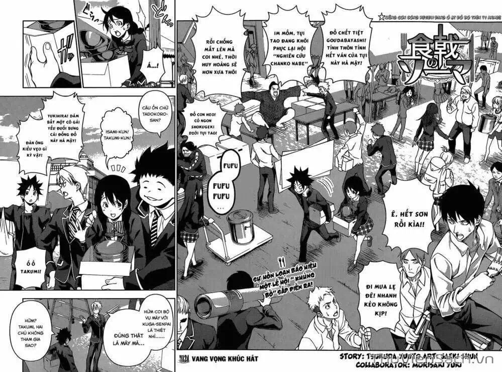 Truyện Tranh Vua Bếp Soma - Cuộc Chiến Ẩm Thực trang 7
