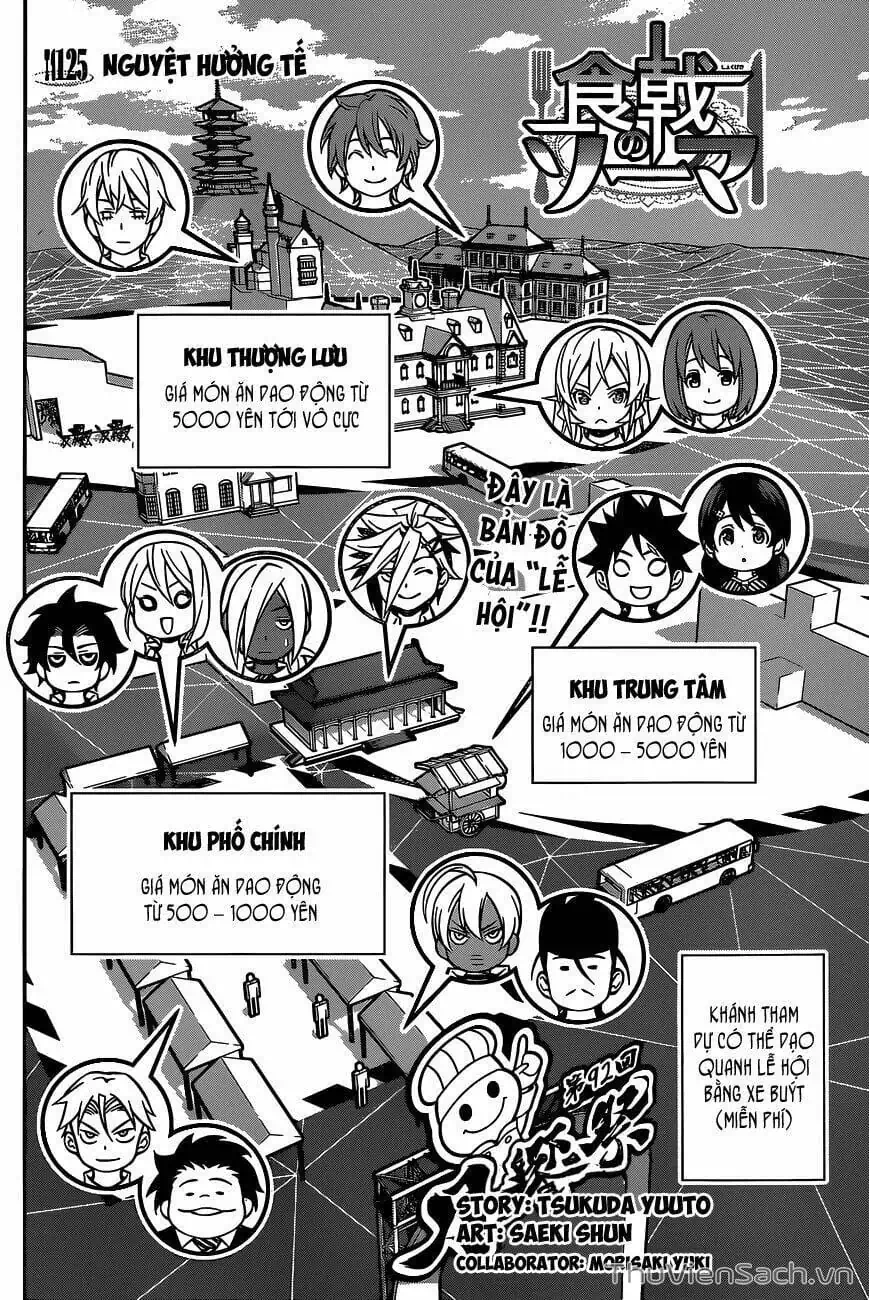 Truyện Tranh Vua Bếp Soma - Cuộc Chiến Ẩm Thực trang 7