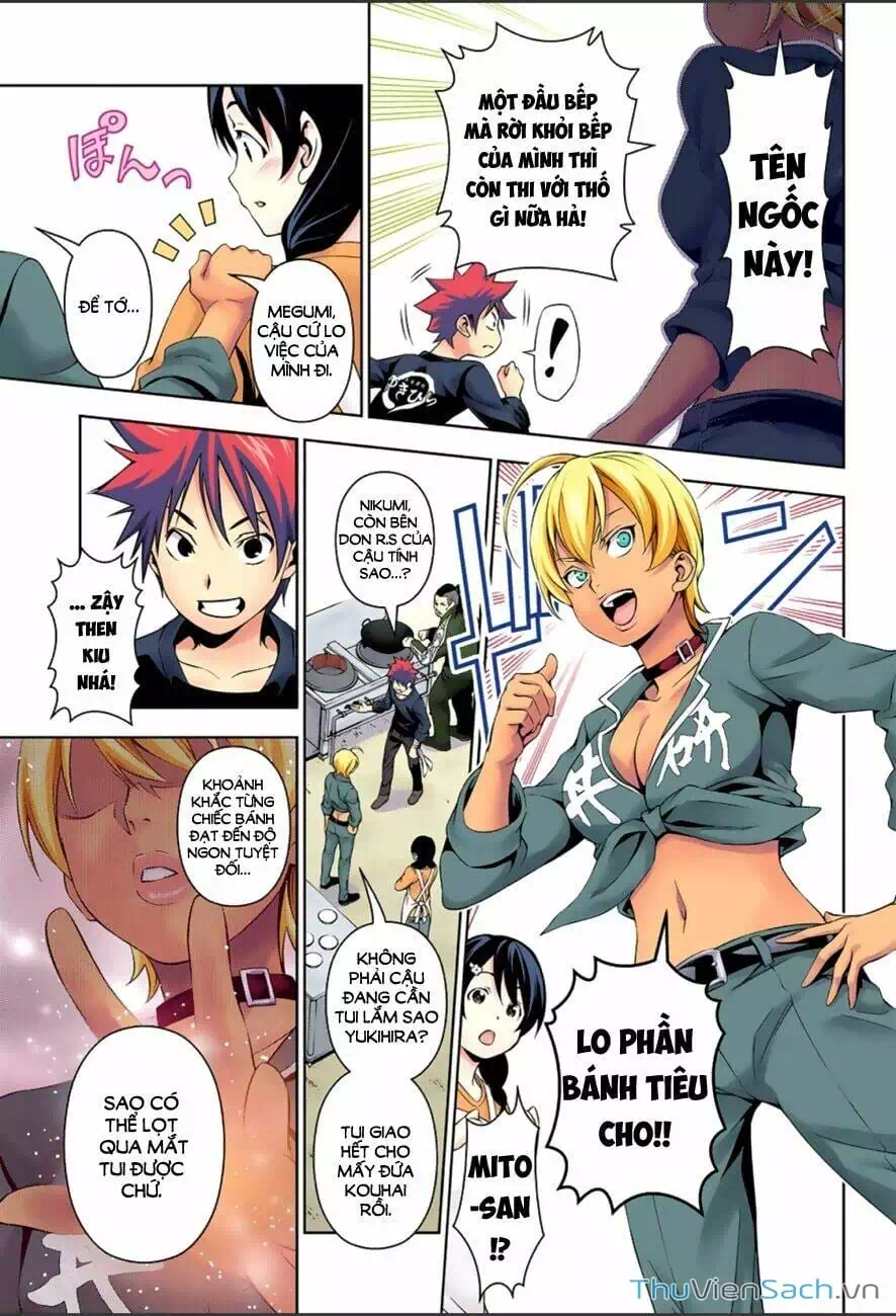 Truyện Tranh Vua Bếp Soma - Cuộc Chiến Ẩm Thực trang 7
