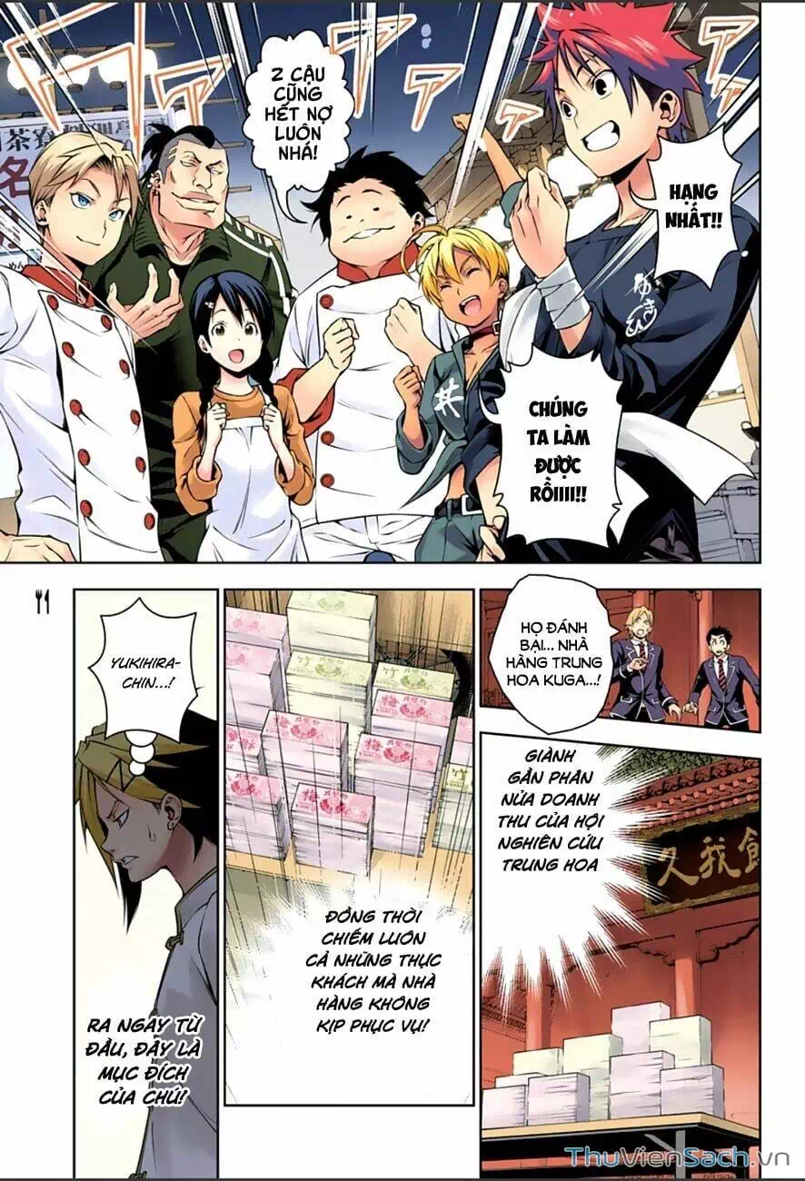 Truyện Tranh Vua Bếp Soma - Cuộc Chiến Ẩm Thực trang 7