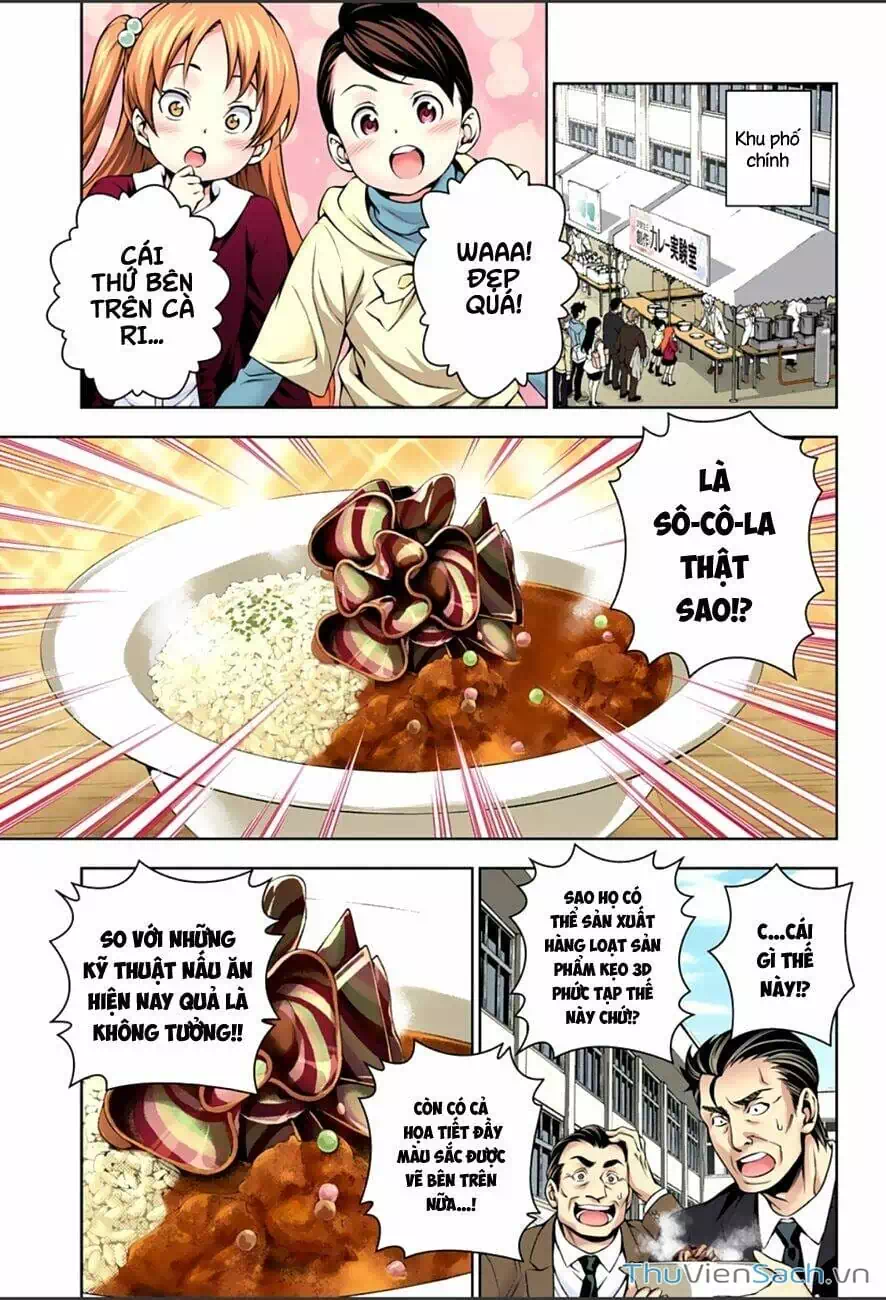 Truyện Tranh Vua Bếp Soma - Cuộc Chiến Ẩm Thực trang 7