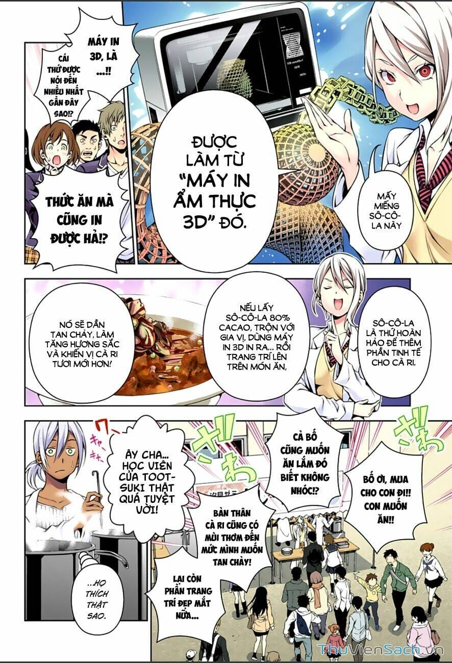 Truyện Tranh Vua Bếp Soma - Cuộc Chiến Ẩm Thực trang 7