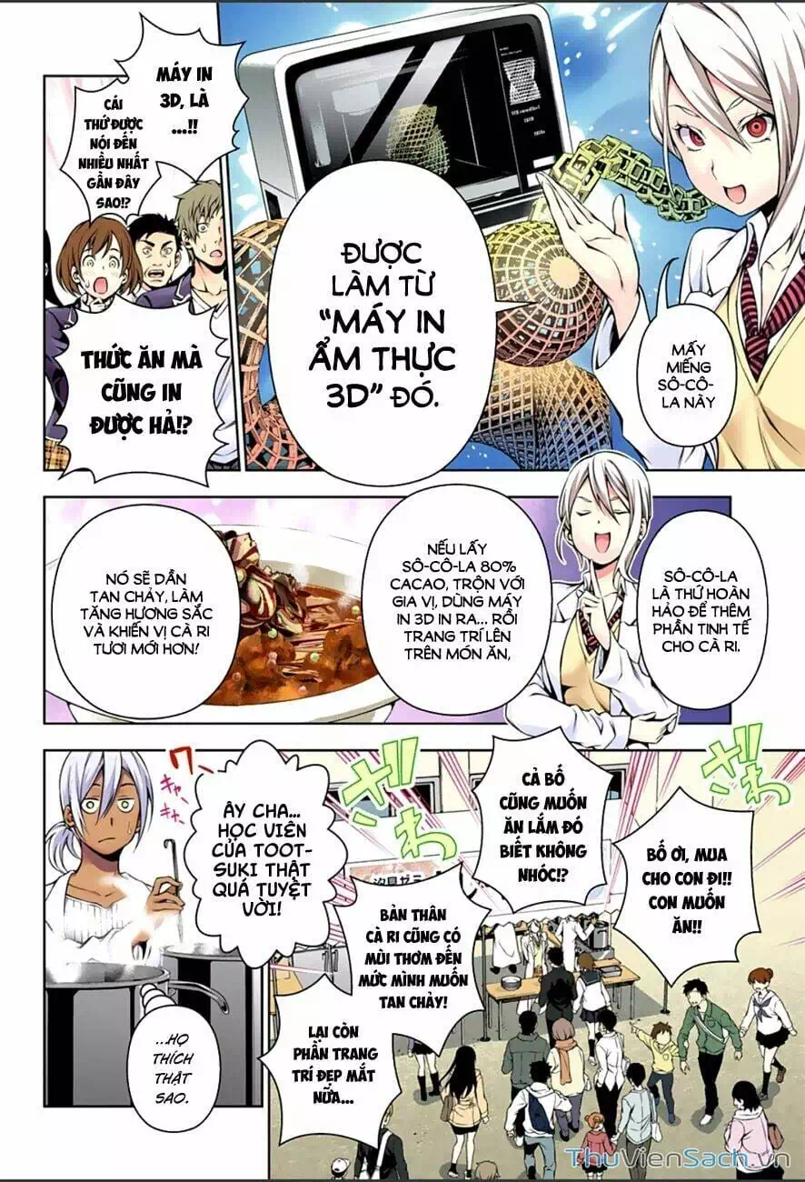 Truyện Tranh Vua Bếp Soma - Cuộc Chiến Ẩm Thực trang 7