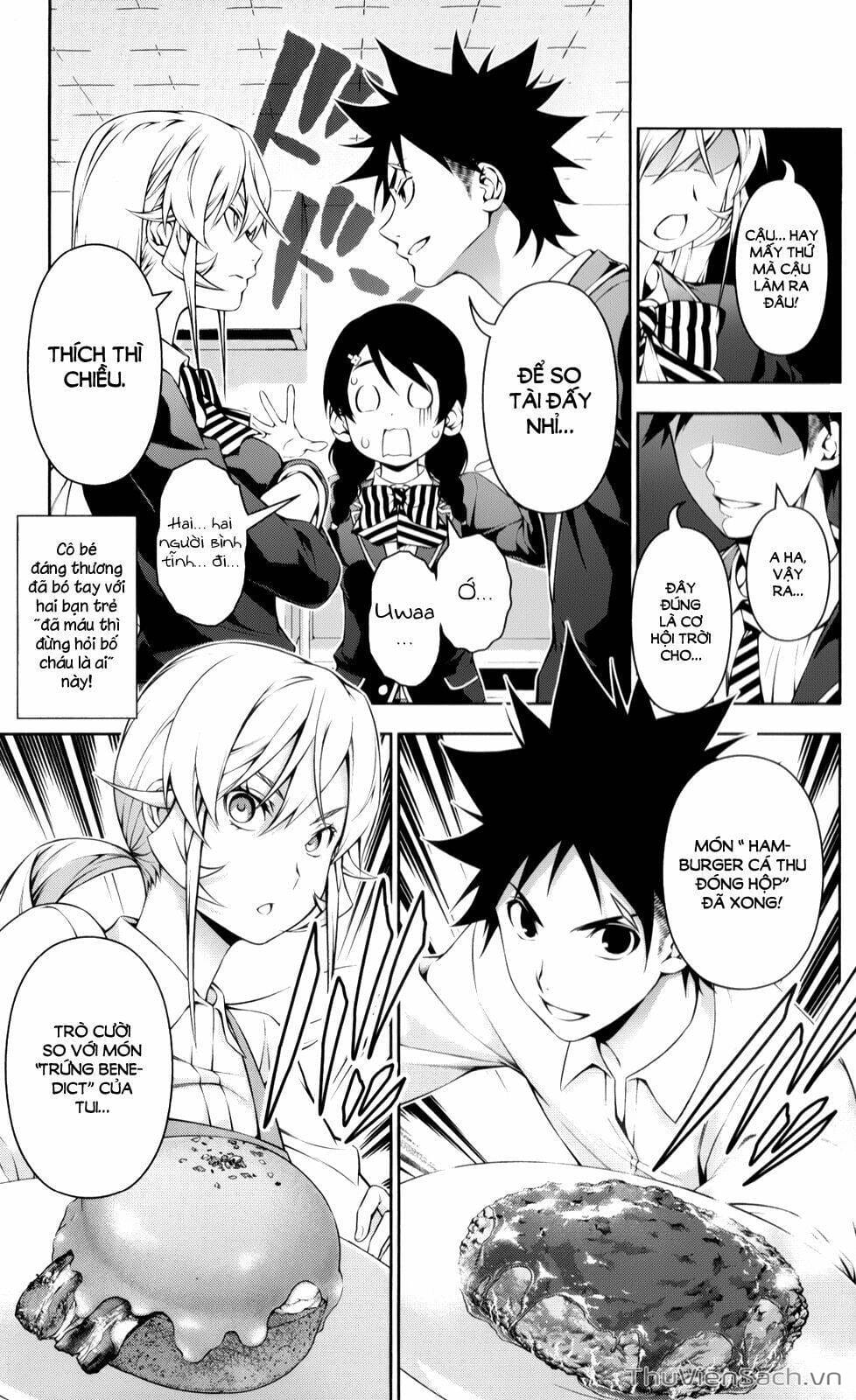 Truyện Tranh Vua Bếp Soma - Cuộc Chiến Ẩm Thực trang 7