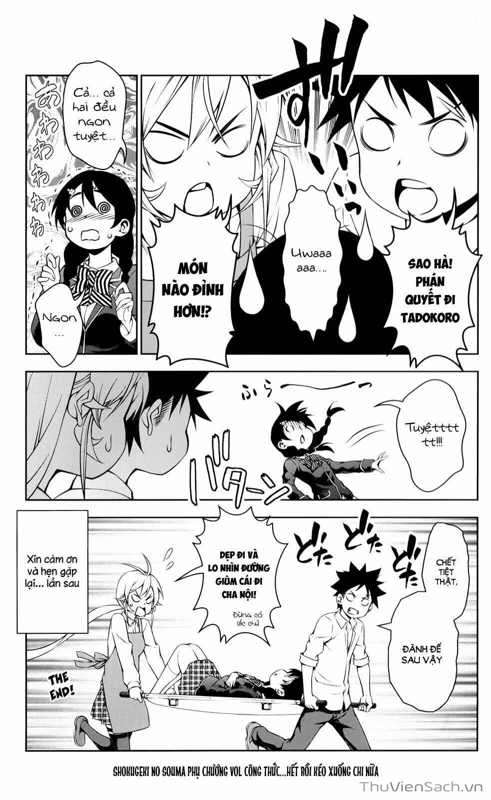 Truyện Tranh Vua Bếp Soma - Cuộc Chiến Ẩm Thực trang 7