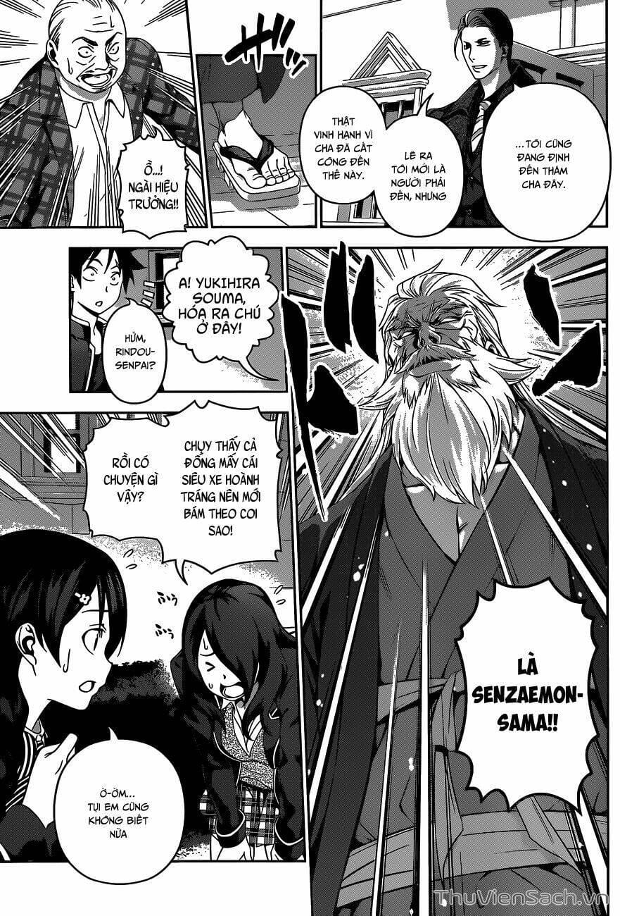 Truyện Tranh Vua Bếp Soma - Cuộc Chiến Ẩm Thực trang 7