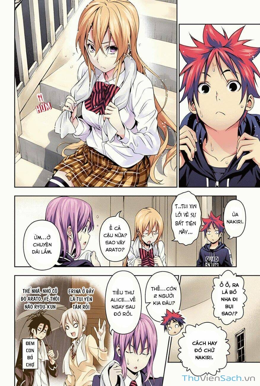 Truyện Tranh Vua Bếp Soma - Cuộc Chiến Ẩm Thực trang 7