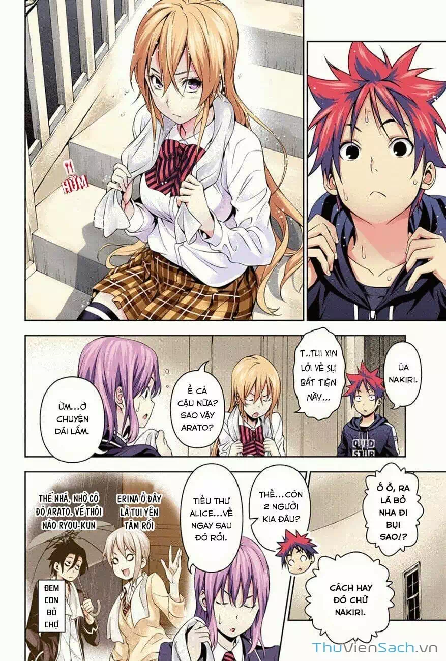 Truyện Tranh Vua Bếp Soma - Cuộc Chiến Ẩm Thực trang 7